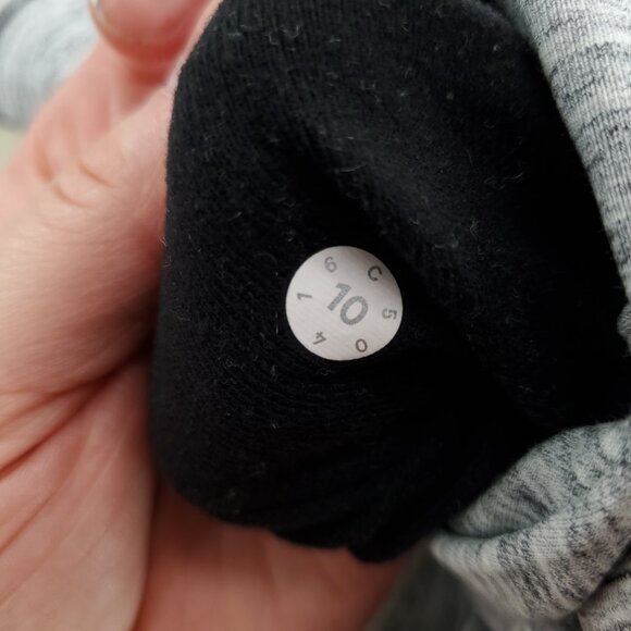 Lululemon Going Places Hooded Jacket Heathered Space Dyed Medium Grey / Black 10 - Picture 5 of 16